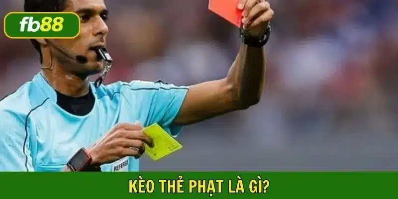 Kèo thẻ phạt tính dựa trên số thẻ được rút trong trận