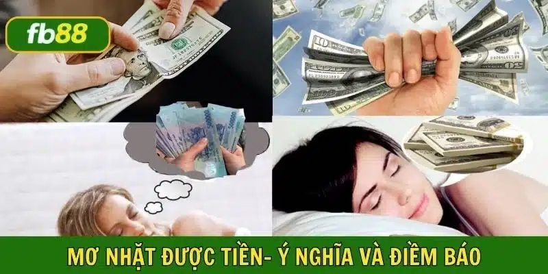 Mơ nhặt được tiền