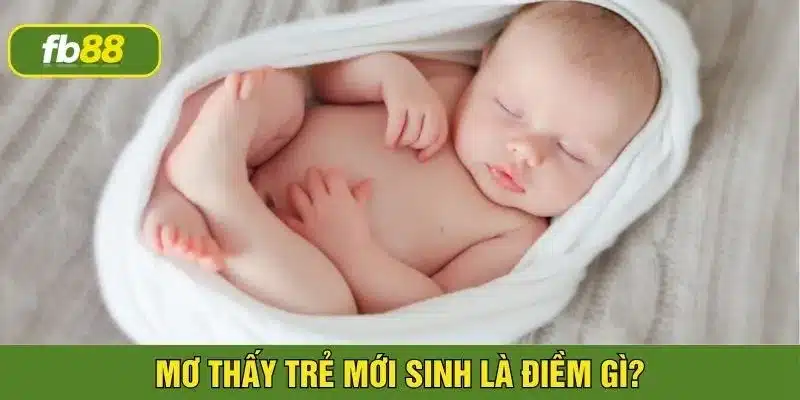 Nằm mộng thấy trẻ mới sinh đánh con nào dễ thắng?