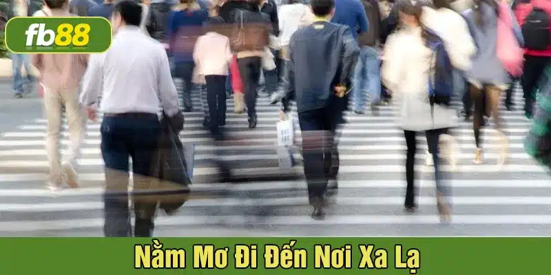 nằm mơ đi đến nơi xa lạ